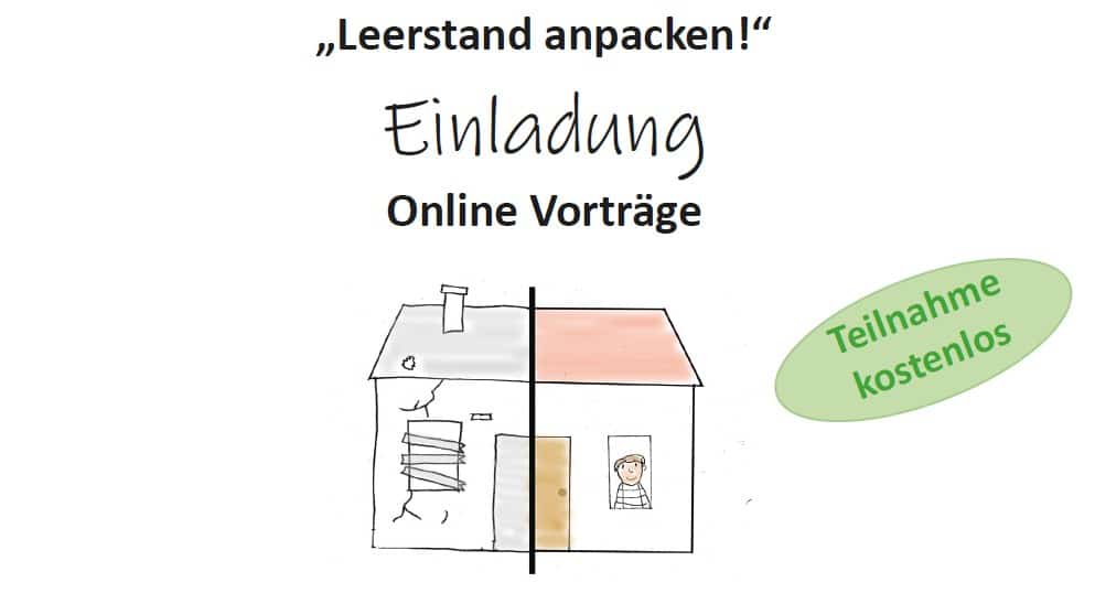 Einladung Leerstand anpacken Einladung Leerstand anpacken
