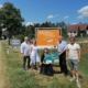 Präsentation Schild Weinstraße Weinviertel West