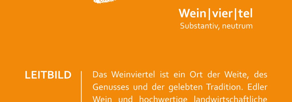 Leitbild Weinviertel