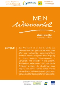 Leitbild Weinviertel