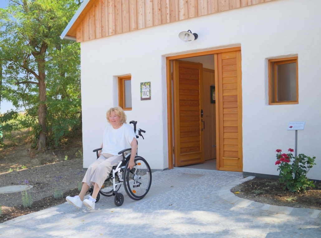 Barrierefreier WC-Keller in der Kellergasse Dürnleis
